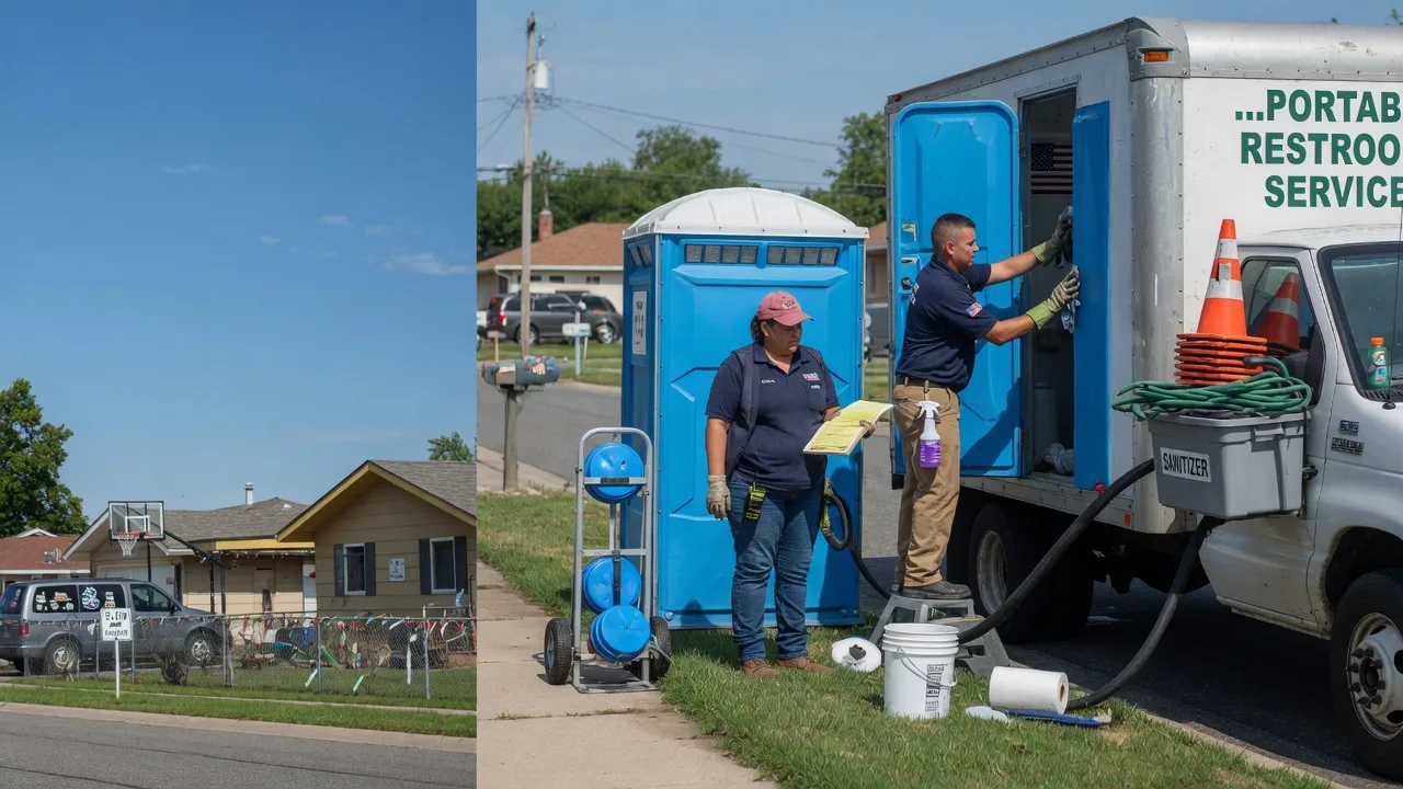 Portable Toilet Rental in Coral, MI near me
